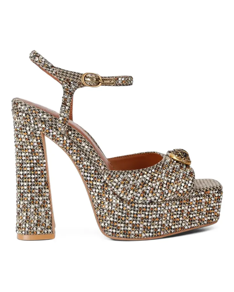Kurt Geiger Chelsea Plateau-Sandalen - Braun Braun