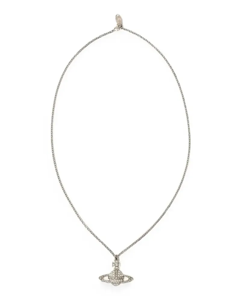 Vivienne Westwood Kika Orb Halskette mit Anhänger - Silber Silber