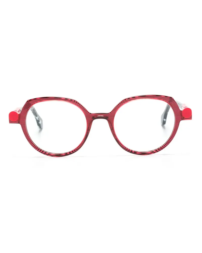 Face à Face Kyoto 1 Brille mit ovalem Gestell - Rosa Rosa