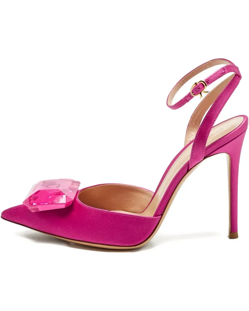 Gianvito Rossi Jaipur Pumps mit spitzer Kappe - Rosa Rosa