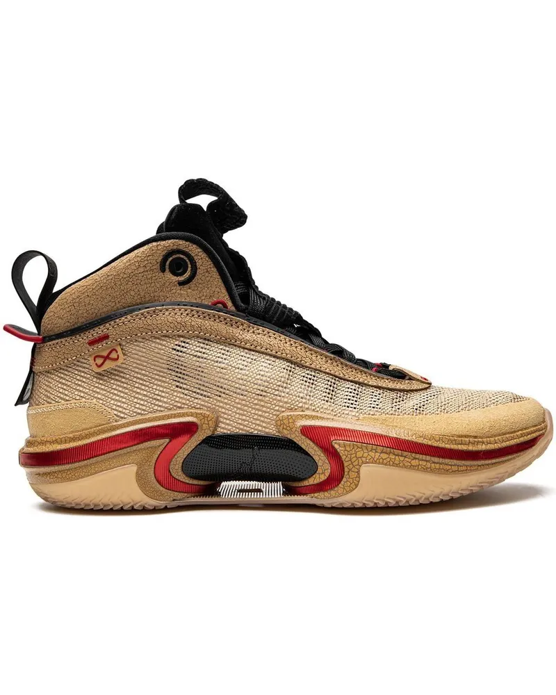 Jordan x Rui Hachimura Air  36 Sneakers - Gold Gold