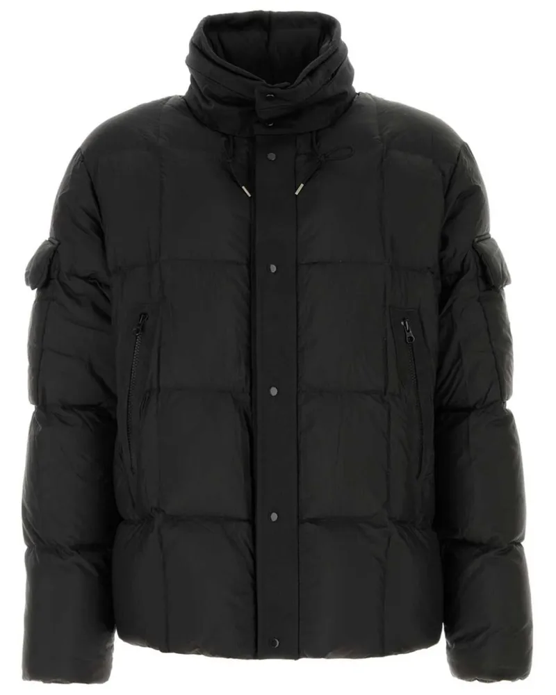 Ten c Gesteppte Shelter Combo Jacke - Schwarz Schwarz