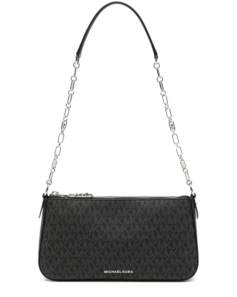 Michael Kors Mittelgroße Empire Schultertasche - Schwarz Schwarz