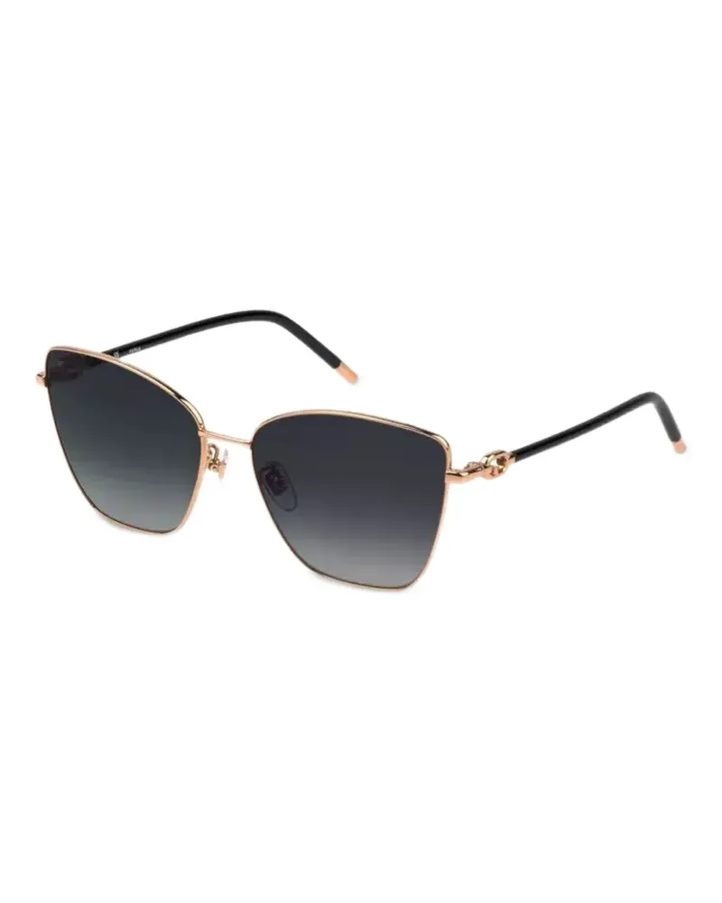Furla cat-eye frame sunglasses - Gold Gold