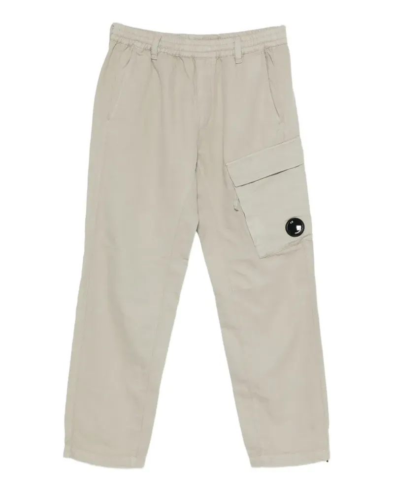 C.P. Company Lens-detail cargo pants - Nude Nude