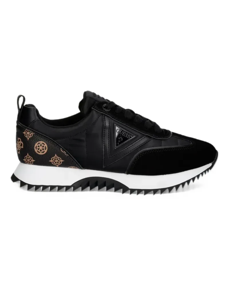 Guess Bail suede running shoes - Schwarz Schwarz