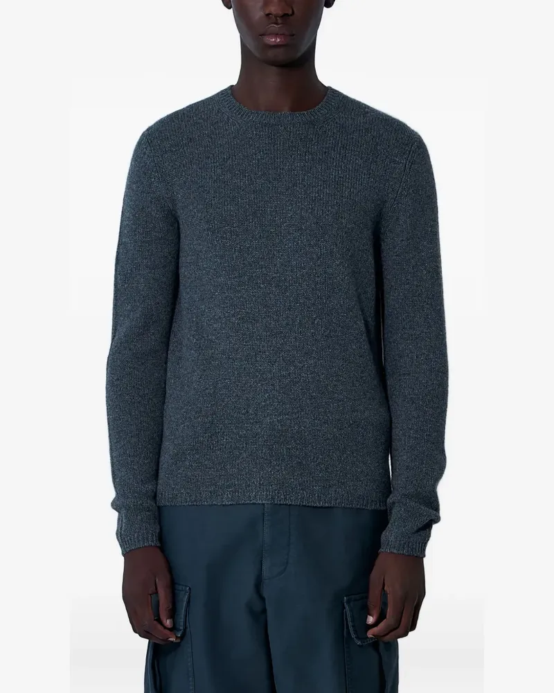 Prada Pullover mit rundem Ausschnitt - Blau Blau