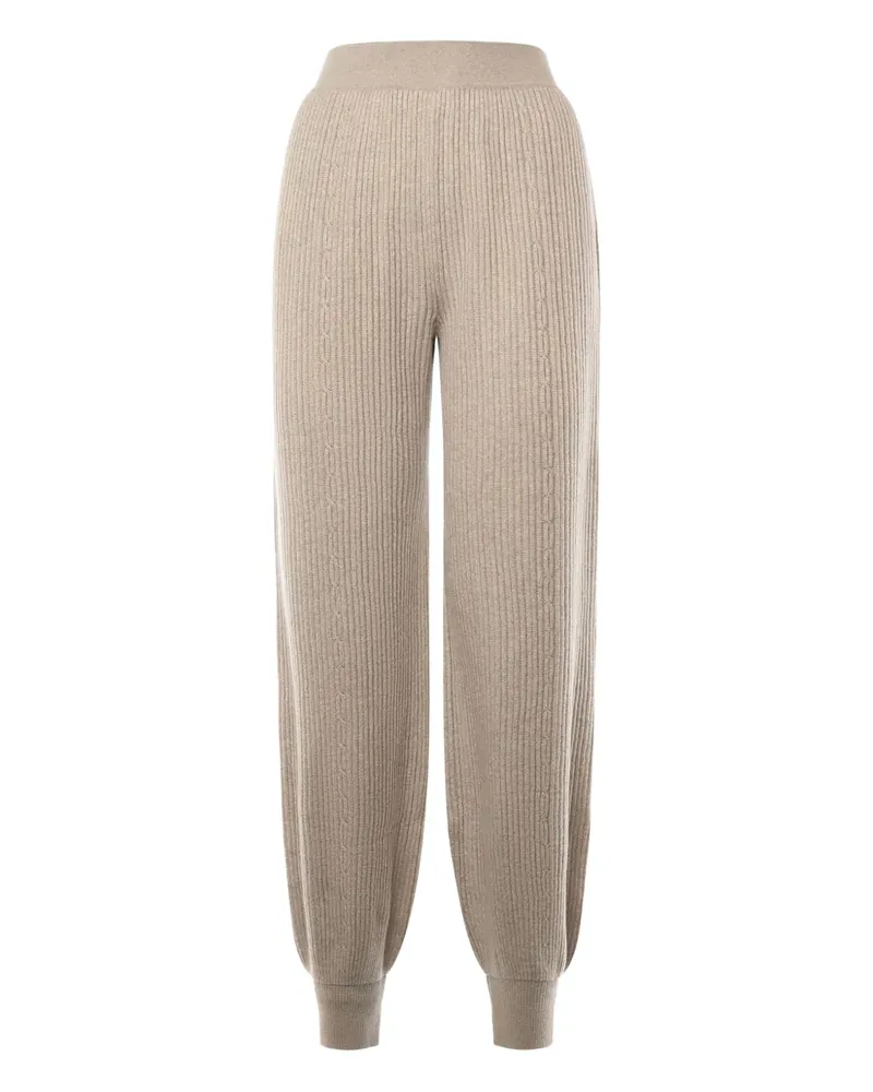 Loro Piana ribbed trousers - Nude Nude