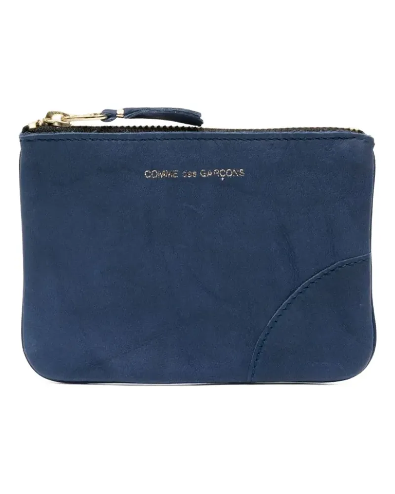 Comme des Garçons Portemonnaie mit Logo - Blau Blau