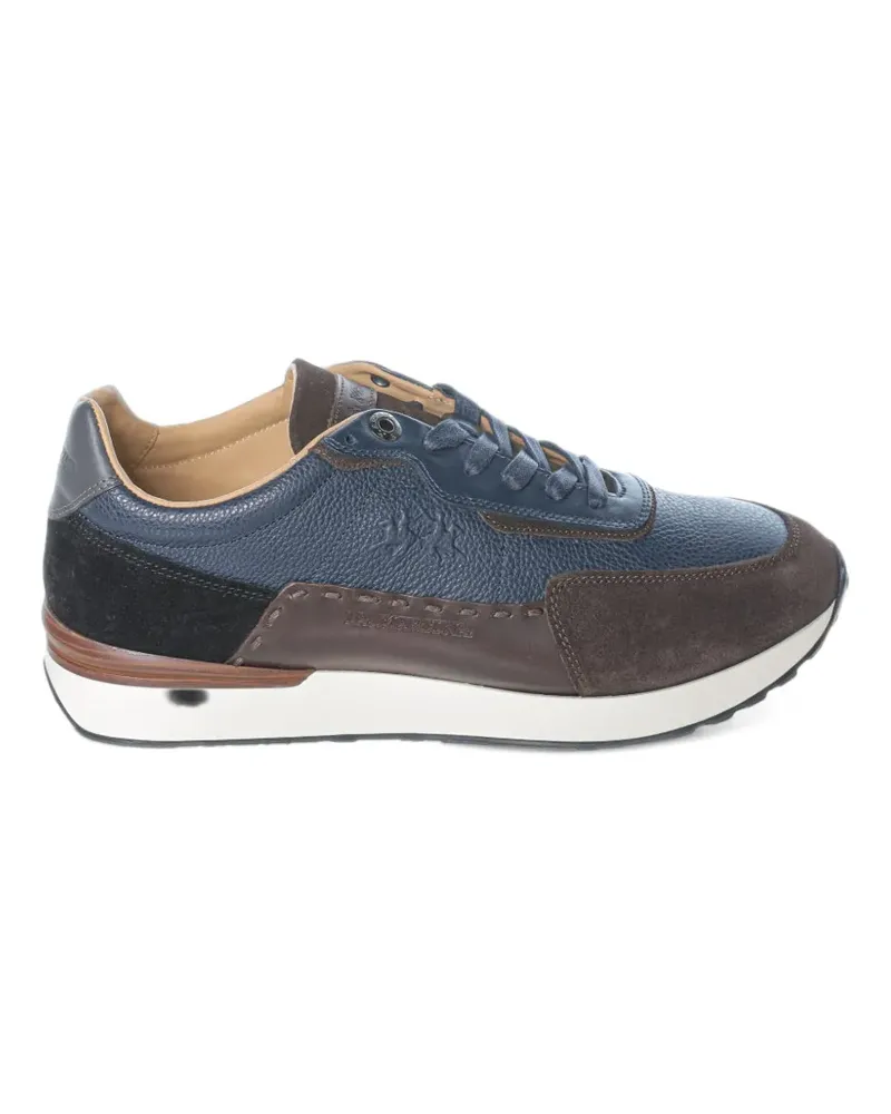 La Martina Sneakers mit Einsätzen - Blau Blau
