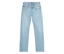 Tess Straight-Leg-Jeans - Blau