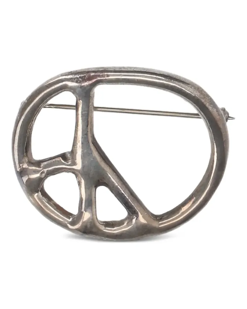 NEEDLES Peace Brosche - Silber Silber