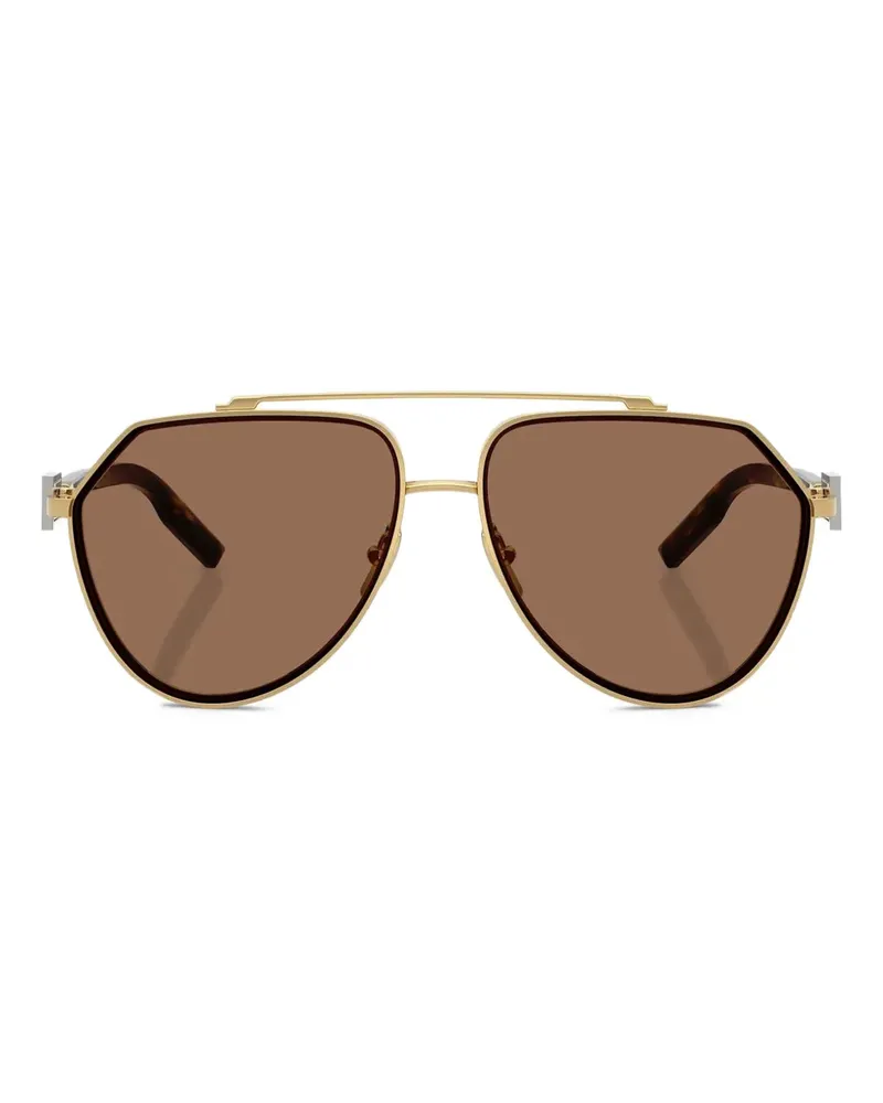 Dolce & Gabbana Getönte Pilotenbrille - Gold Gold