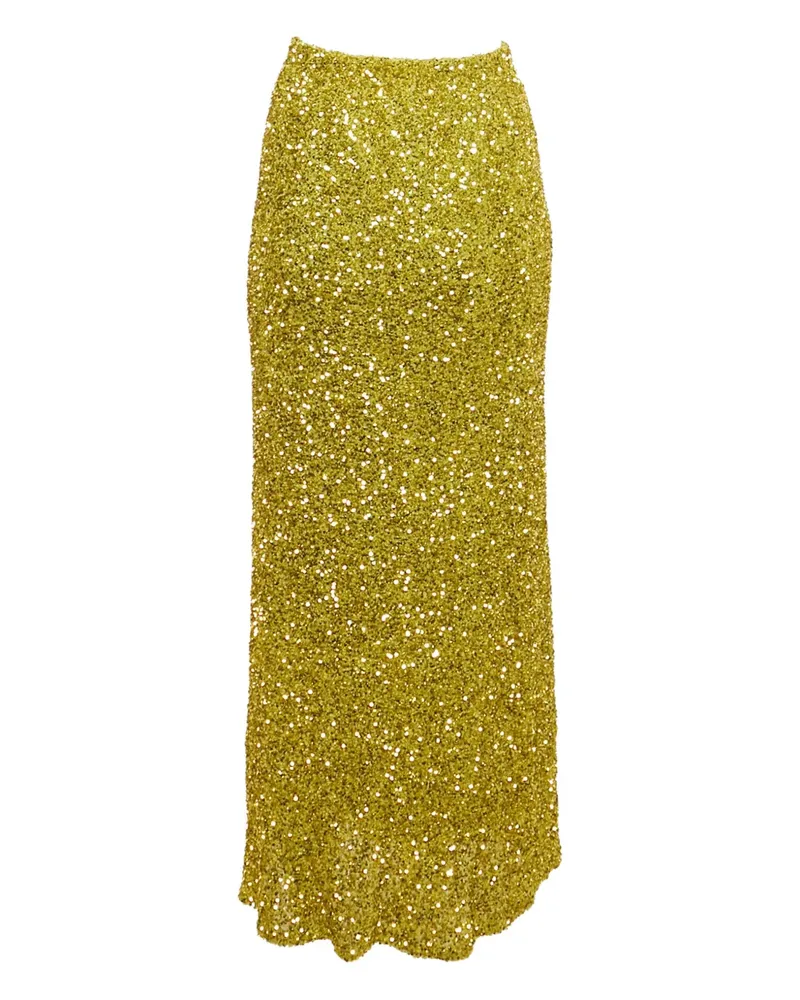 Never Fully Dressed Dorris sequin skirt - Gelb Gelb