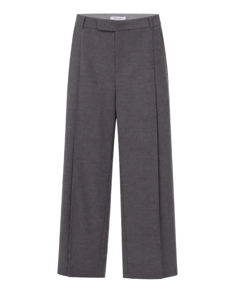 Patrizia Pepe pressed-crease tailored trousers - Grau Grau