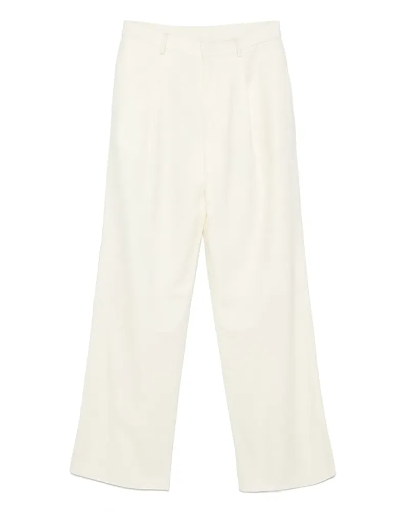 LARDINI Hose mit Bundfalten - Nude Nude
