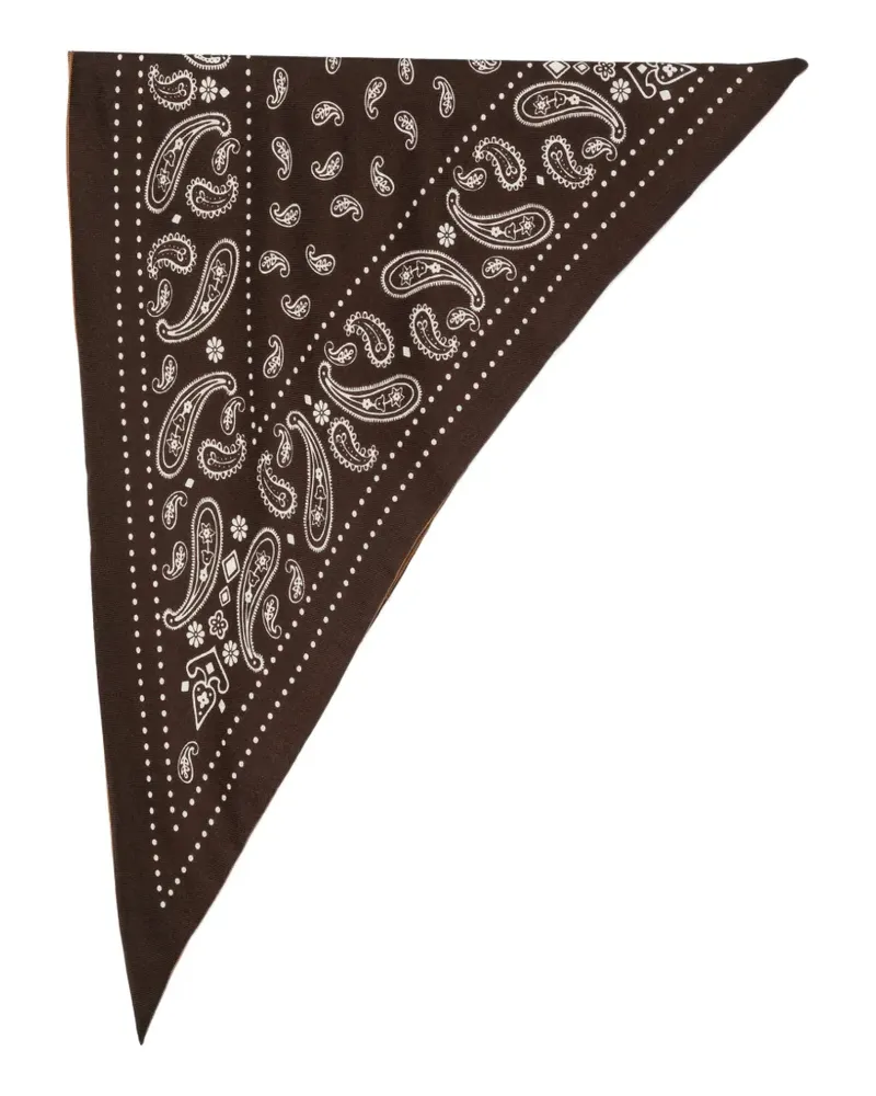 Destin Bandana mit Paisley-Print - Braun Braun