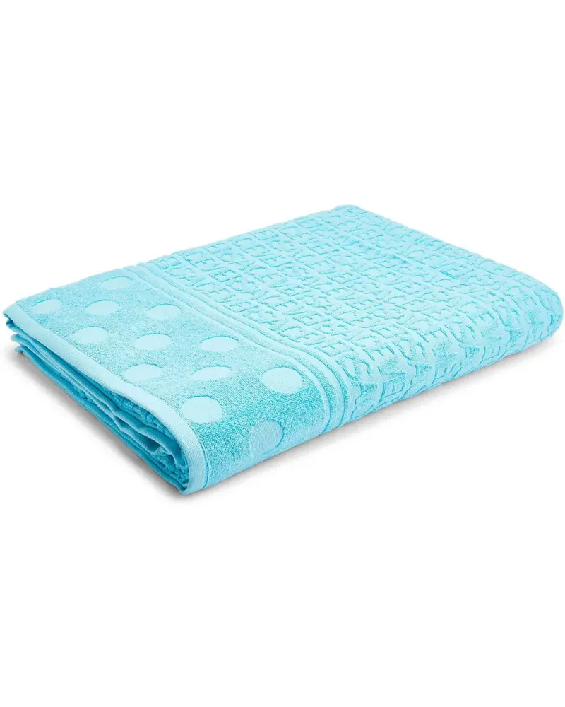 Versace La Vacanza Badetuch - Blau Blau