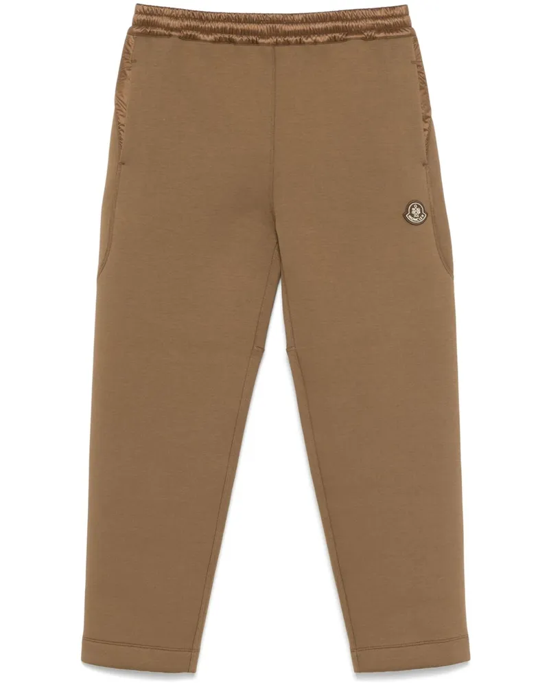Moncler Jogginghose mit geradem Bein - Braun Braun