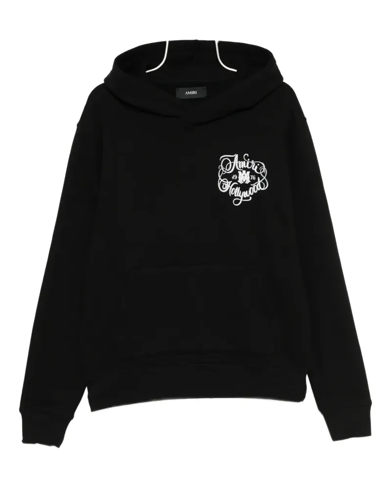 Amiri Hollywood hoodie - Schwarz Schwarz