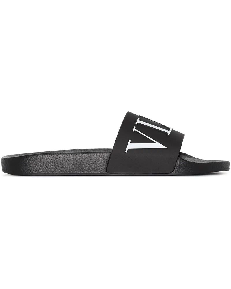 Valentino Garavani VLTN Pantoletten - Schwarz Schwarz