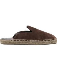 Tom Ford Jude Slipper aus Wildleder Braun