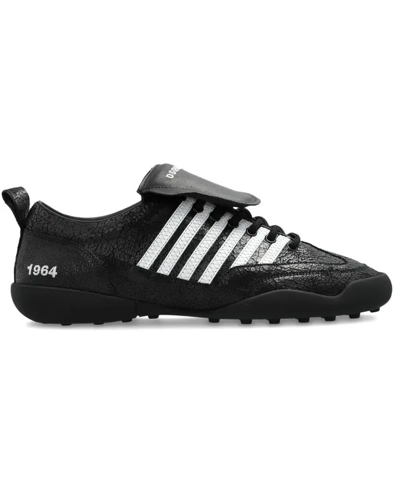 Dsquared2 Sneakers mit Streifen - Schwarz Schwarz