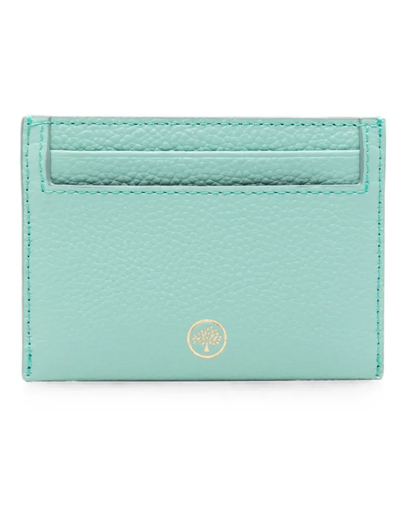 Mulberry logo-print wallet - Blau Blau