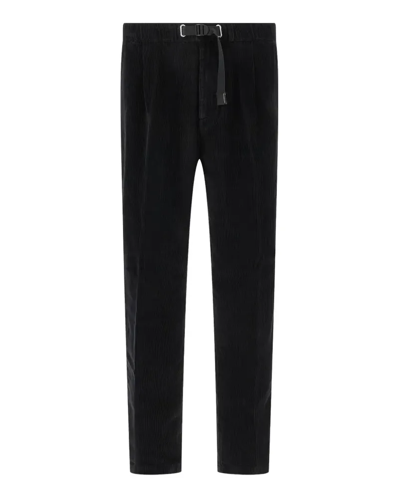 PLAN C Cordhose mit Gürtel - Schwarz Schwarz
