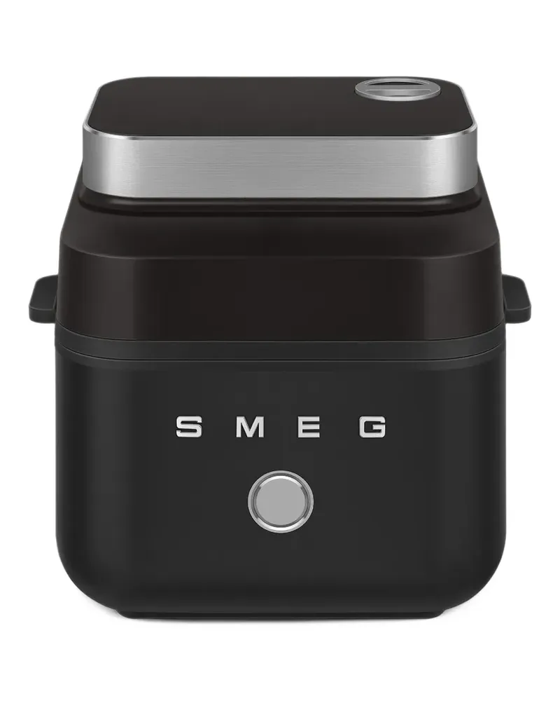 Smeg Digitale matte Fritteuse - Schwarz Schwarz