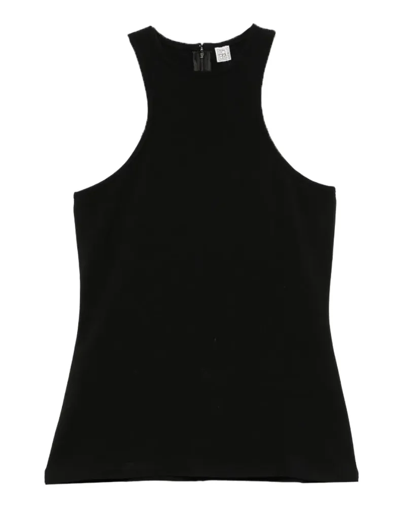 Totême Deep Curve Tanktop - Schwarz Schwarz