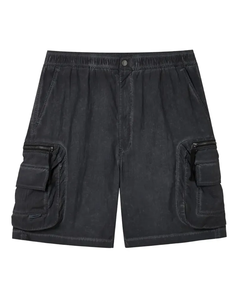 Izzue faded-effect cargo shorts - Grau Grau