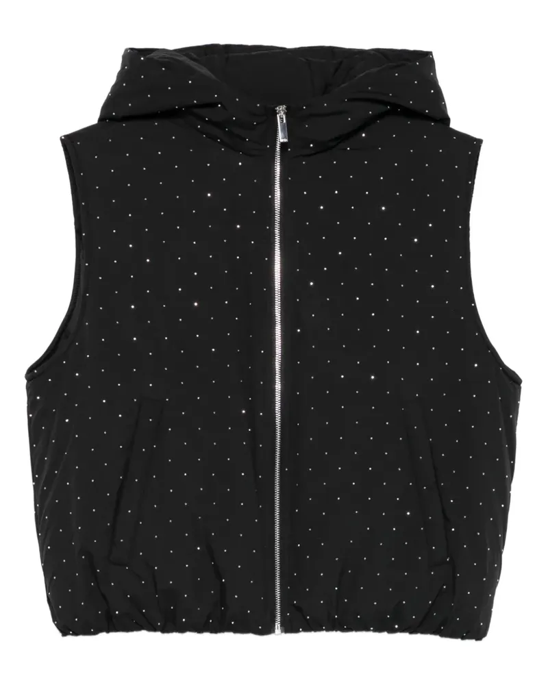 Maje zip-fastening gilet - Schwarz Schwarz