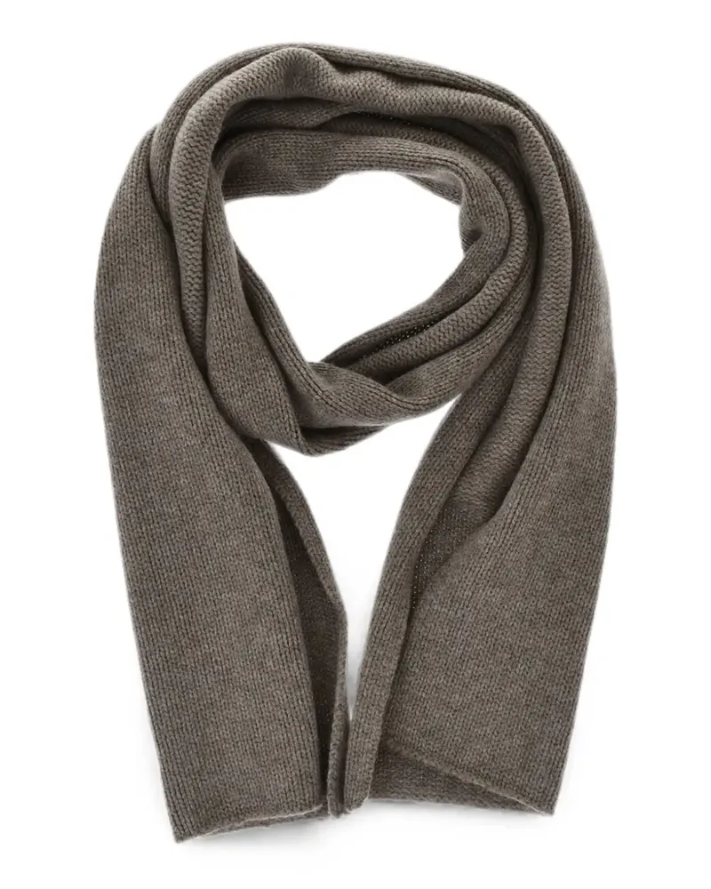 Corneliani knitted scarf - Braun Braun