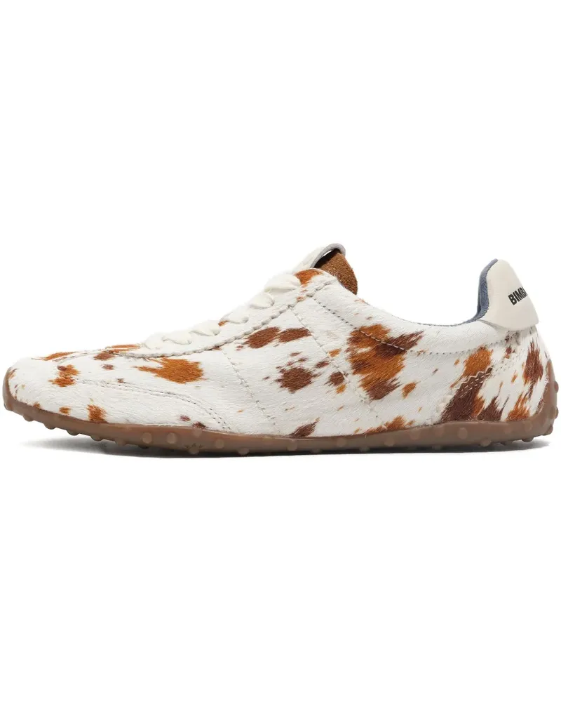 BIMBA Y LOLA 13 29 Sneakers aus Pelzleder - Weiß Weiß
