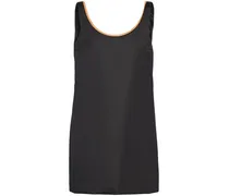 Re-Nylon Minikleid - Schwarz