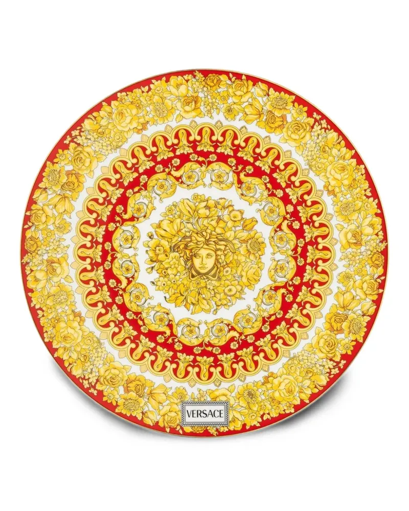 Versace x Rosenthal service plate 33 cm - Gelb Gelb