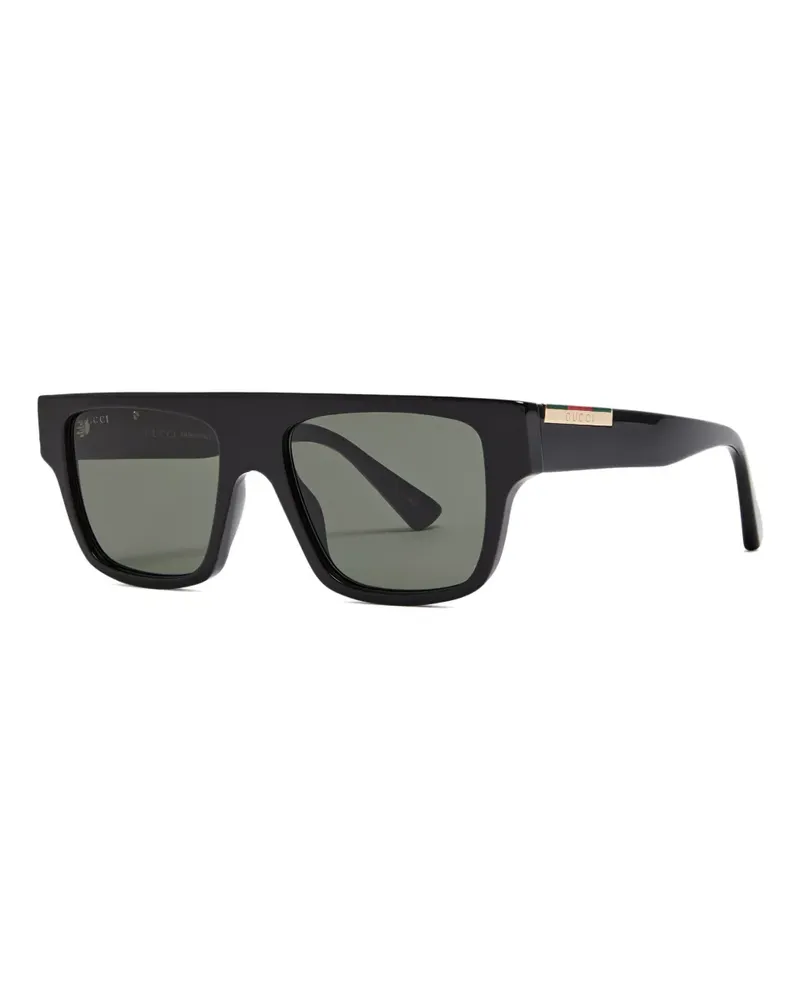 Gucci square-frame sunglasses - Schwarz Schwarz