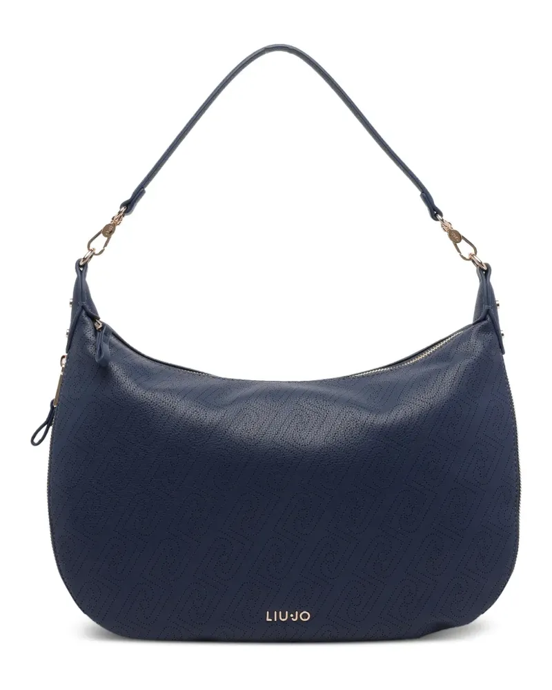 Liu Jo Schultertasche mit Logo - Blau Blau