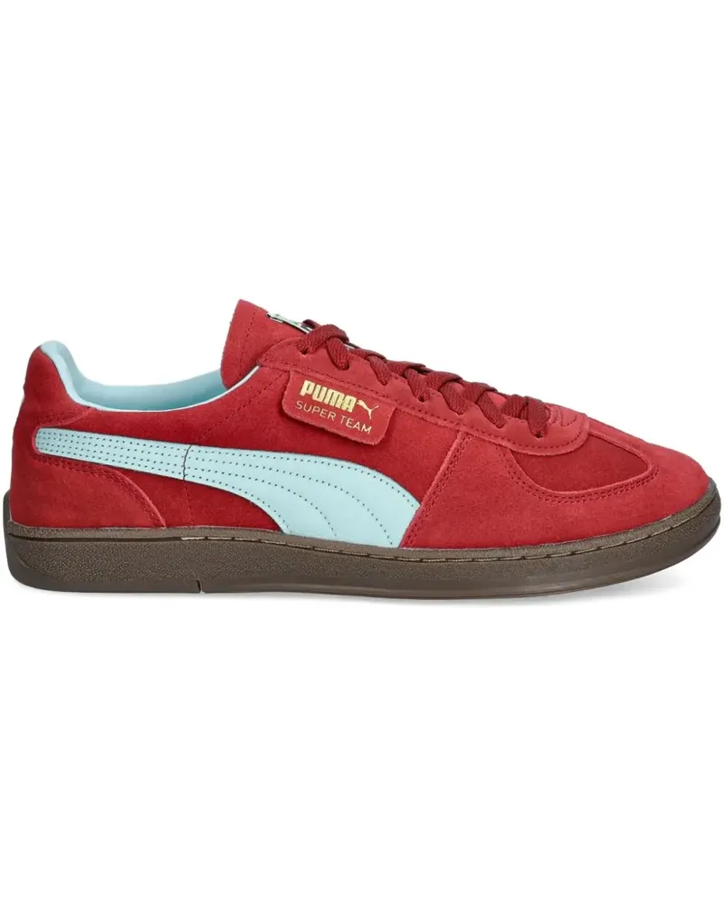 Puma Super Team Sneakers aus Wildleder - Rot Rot