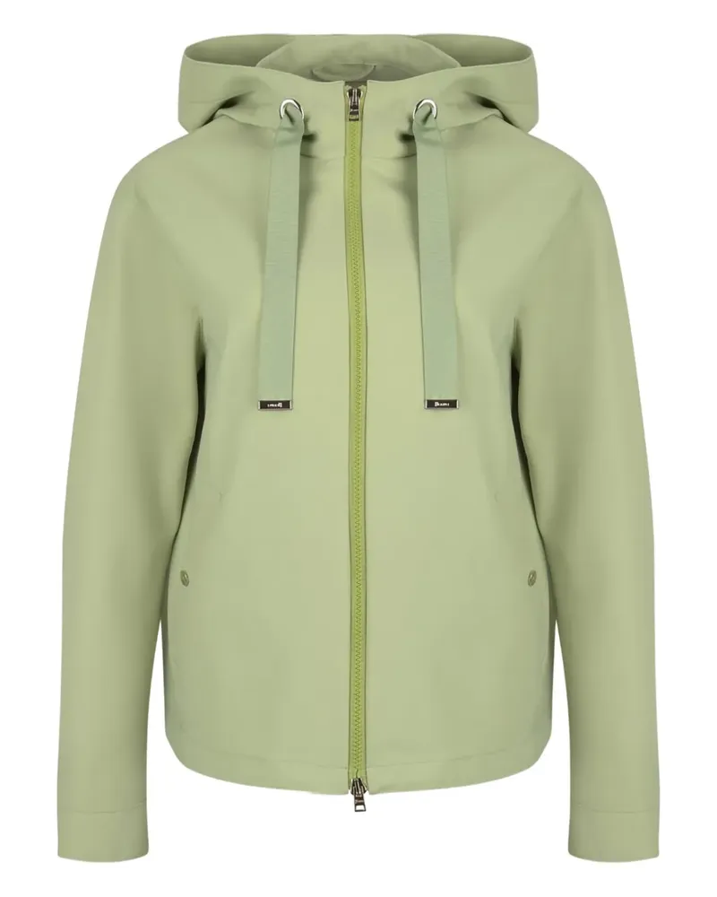 Herno Kapuzenjacke mit Reißverschluss - Grün Grün