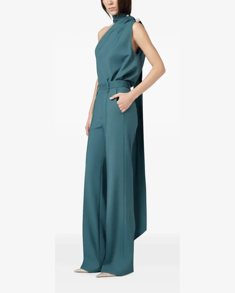 Giuseppe di Morabito Bluse mit Kristallen - Grün Grün