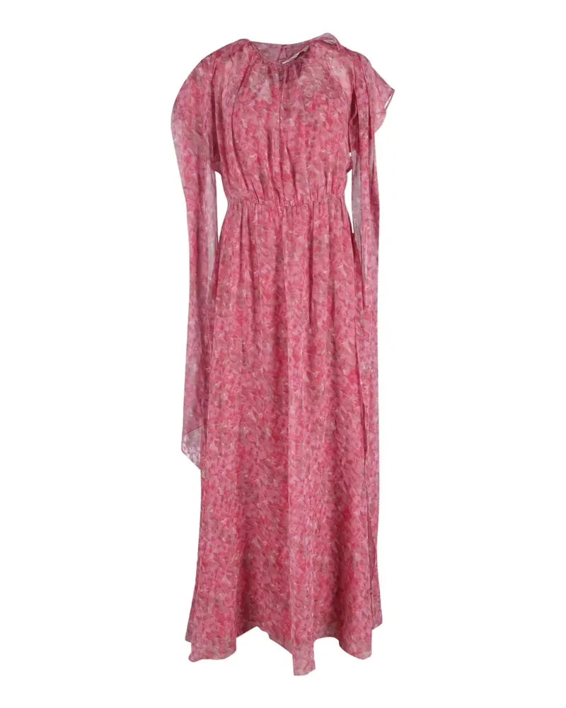 Max Mara Novak short-sleeve max dress - Rosa Rosa