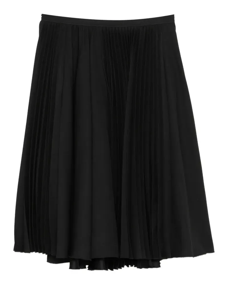 Marni Midirock aus Satin - Schwarz Schwarz