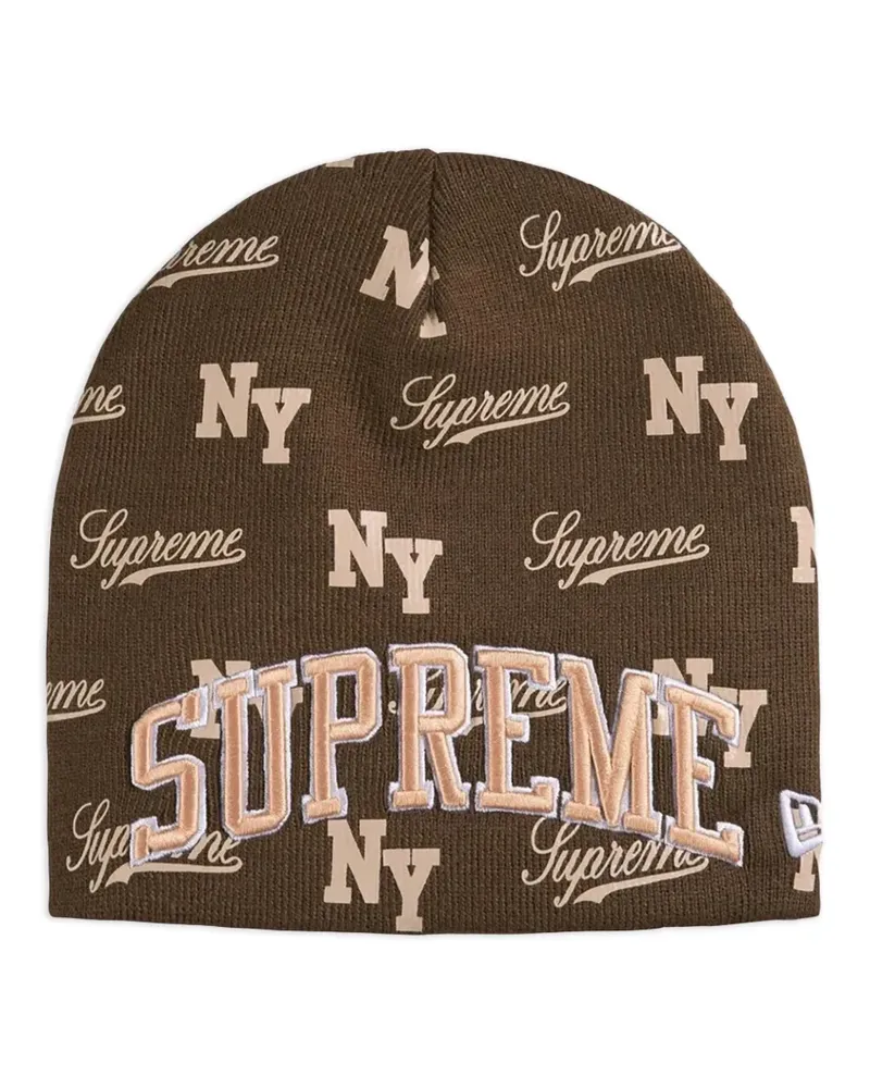 Supreme Being x New Era Beanie - Braun Braun