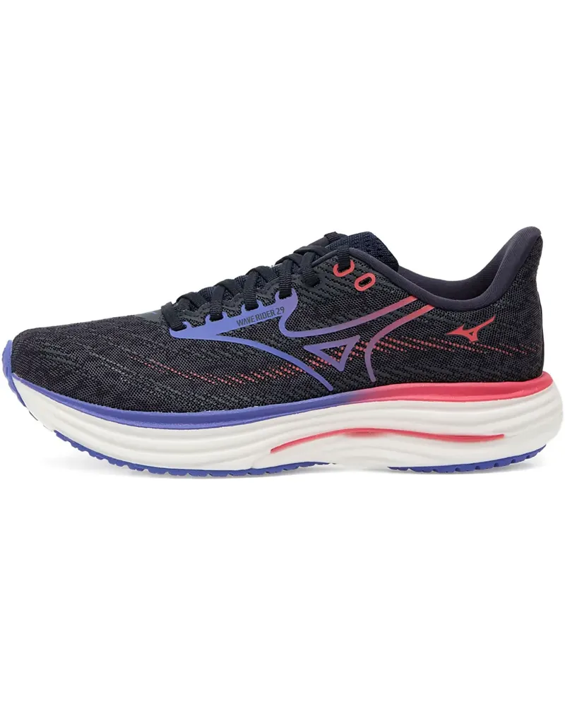Mizuno Wave Rider 29 Sneakers - Schwarz Schwarz