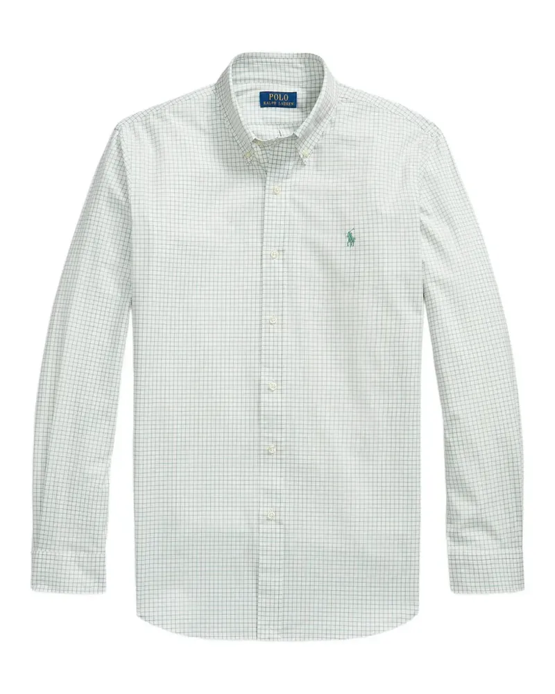 Ralph Lauren Kariertes Hemd mit Pony-Stickerei - Grün Grün