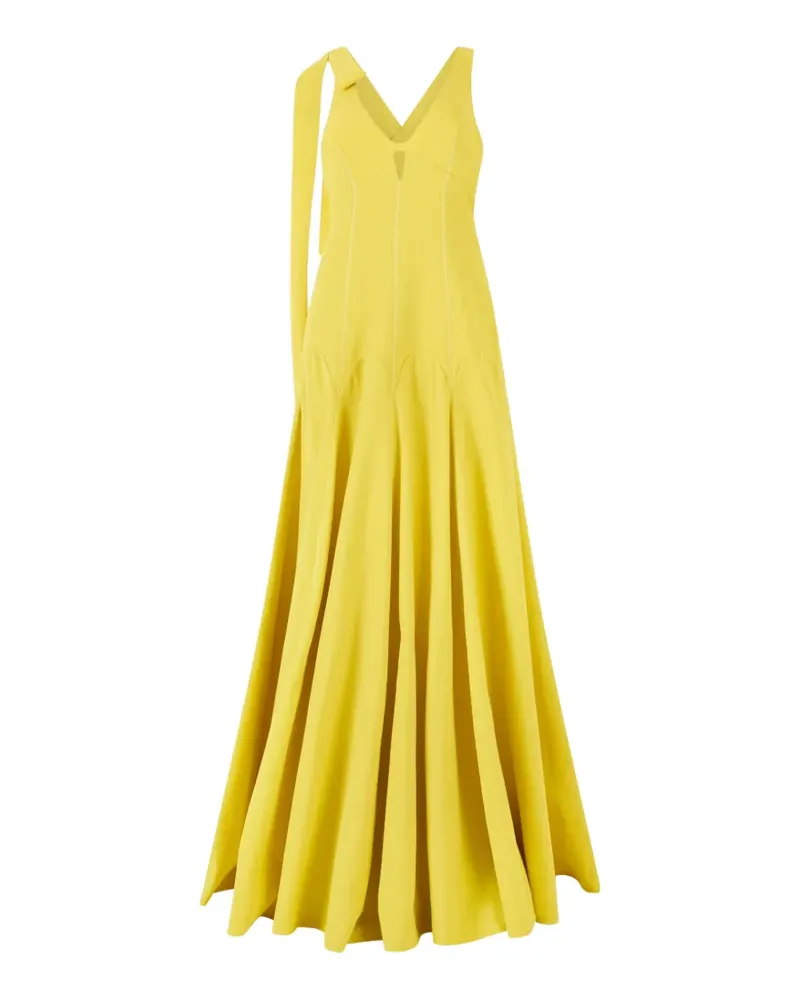 Rosie Assoulin Archery Kleid - Gelb Gelb