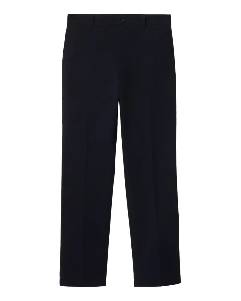 Burberry cotton-twill chinos - Blau Blau