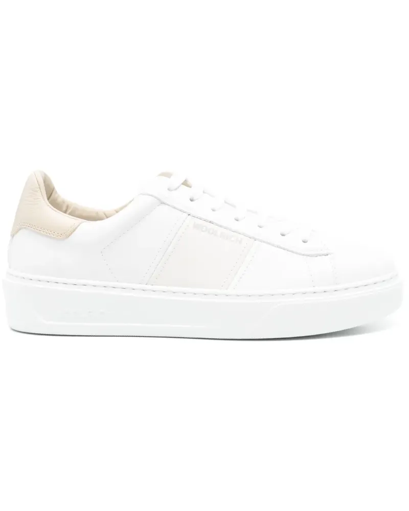 Woolrich Classic Court Sneakers - Weiß Weiß